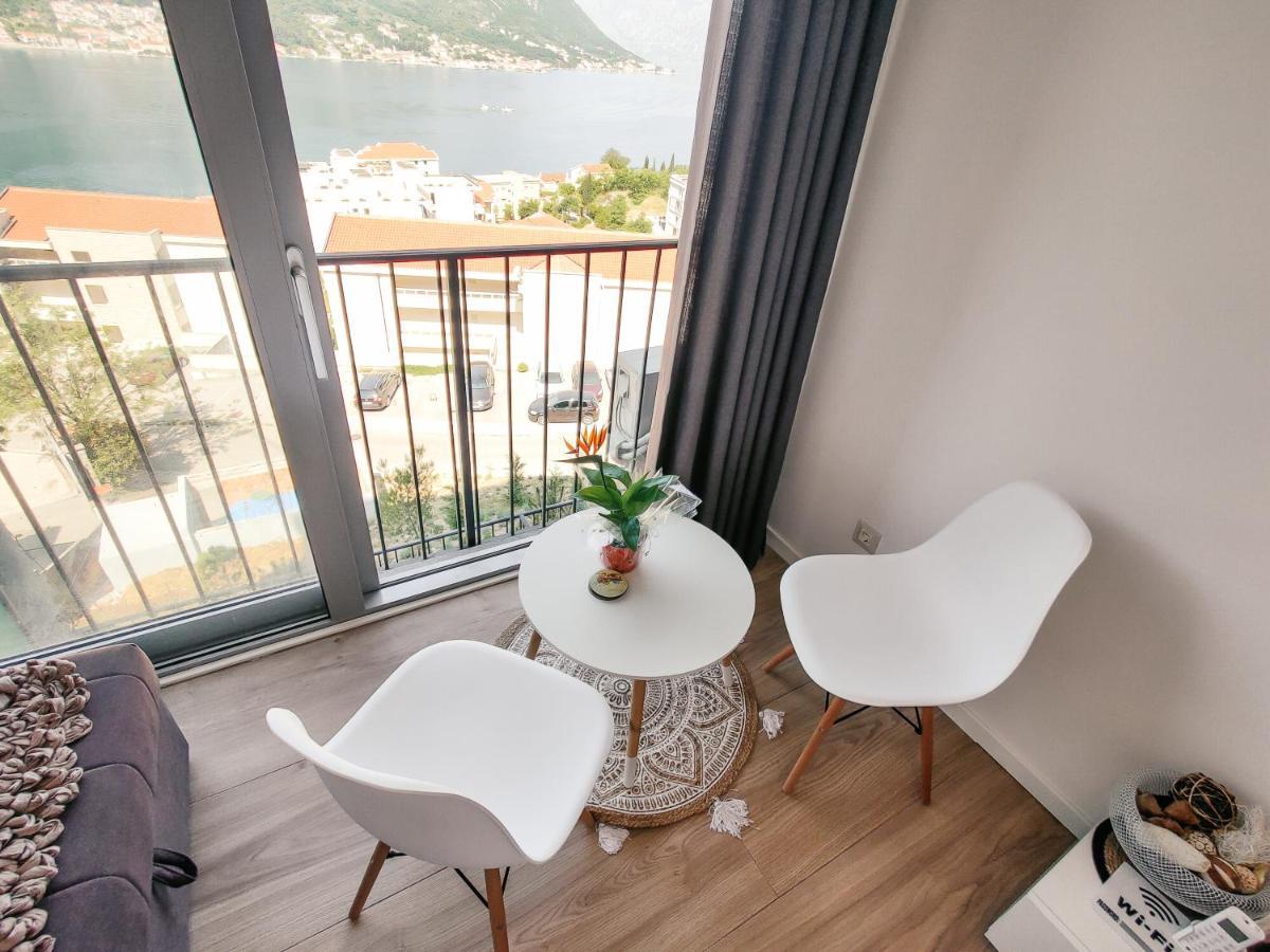 Brand New Studio With Panorama View Kotor Dış mekan fotoğraf