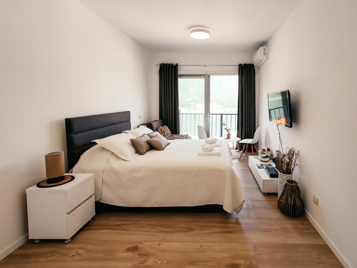 Brand New Studio With Panorama View Kotor Dış mekan fotoğraf
