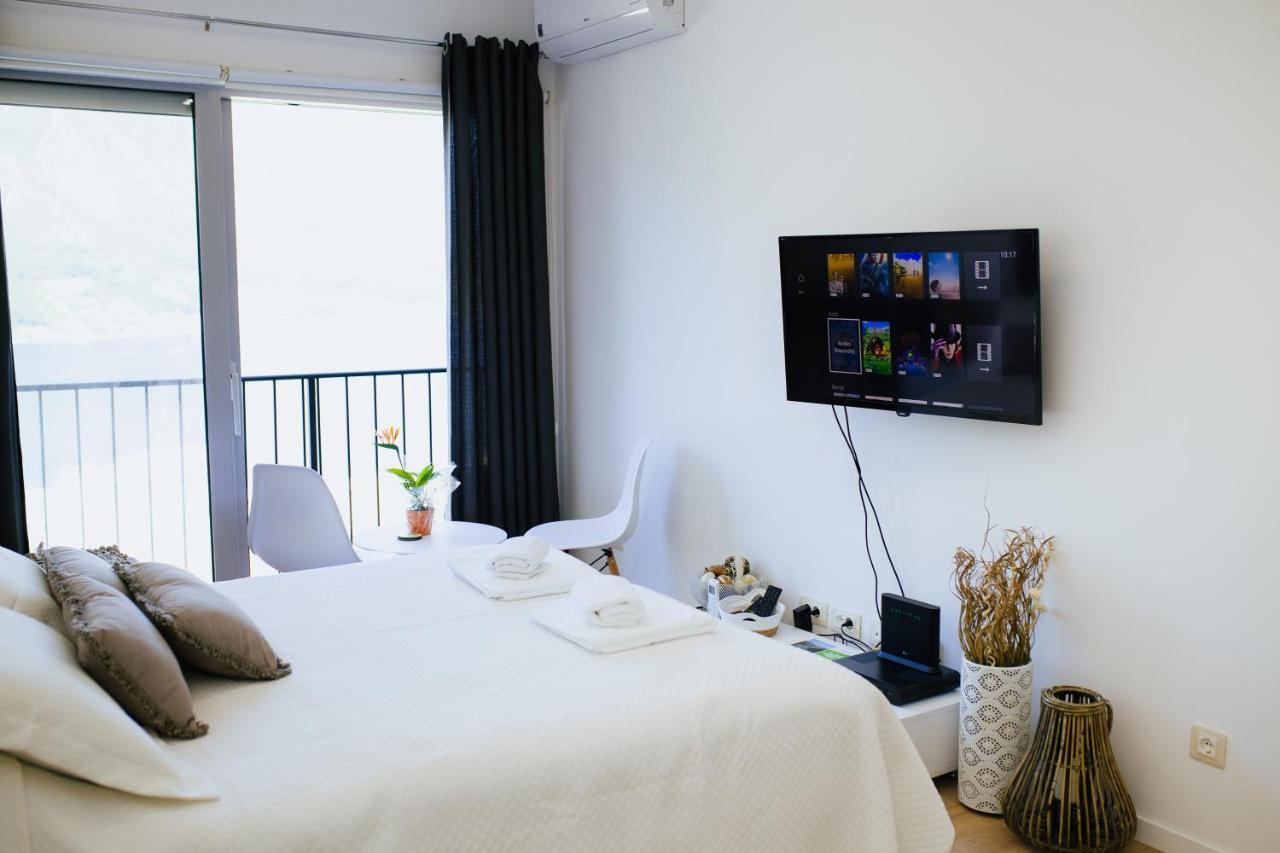 Brand New Studio With Panorama View Kotor Dış mekan fotoğraf