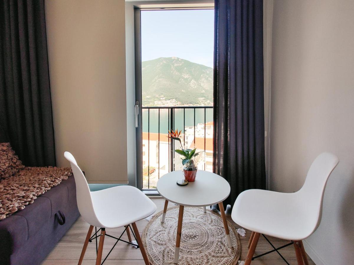 Brand New Studio With Panorama View Kotor Dış mekan fotoğraf